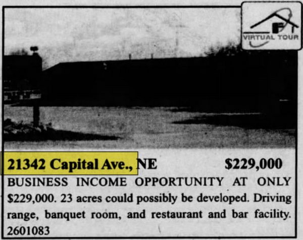 Karls Golfland (Bill Wingos Golf Center) - Feb 12 2006 For Sale (newer photo)